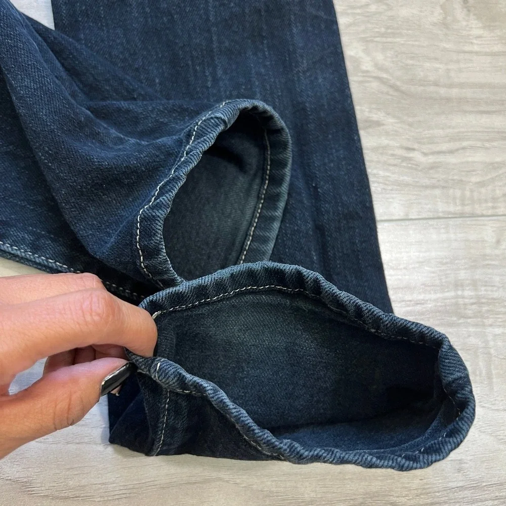 Levi's 510 Boys Youth Jeans 12R Super Skinny Dark Wash Blue Denim Kids Pants